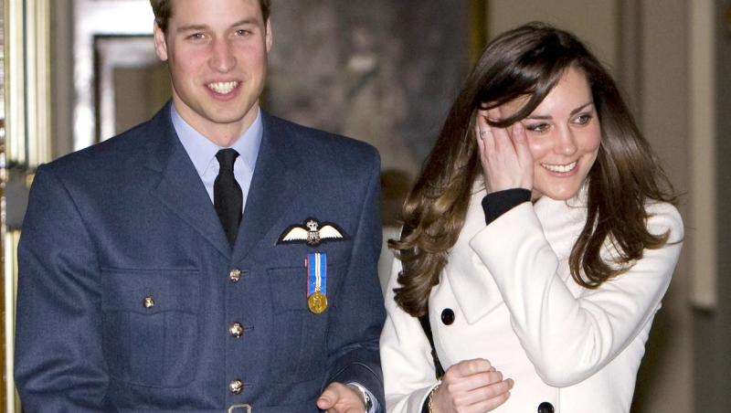 Kate Middleton si printul William, fotografiati pe vremea cand erau iubiti