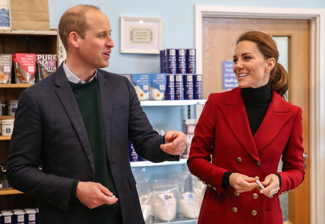 Kate Middleton si printul William, pozati la un eveniment caritabil