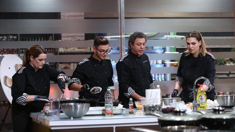 Ionuț Belei și Sorin Bontea, în bucătăria emisiunii „Chefi la cuțite”, sezonul 8