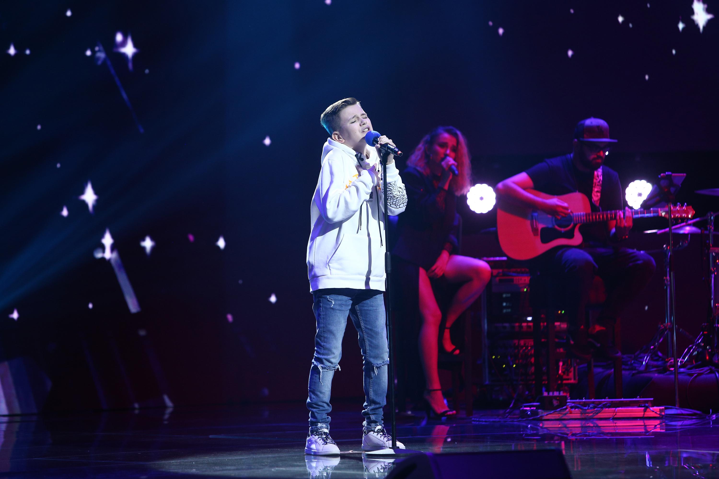 X Factor 2020. David Ștefan a făcut senzație în Bootcamp cu timbrul său vocal: „Nu ai cum să ai 14 ani și să cânți în halul ăsta”