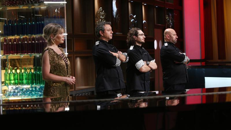 Gina Pistol și jurații emisiunii „Chefi la cuțite, sezonul 8