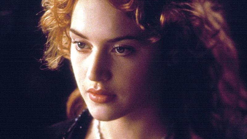 Kate Winslet în rolul lui Rose din Titanic