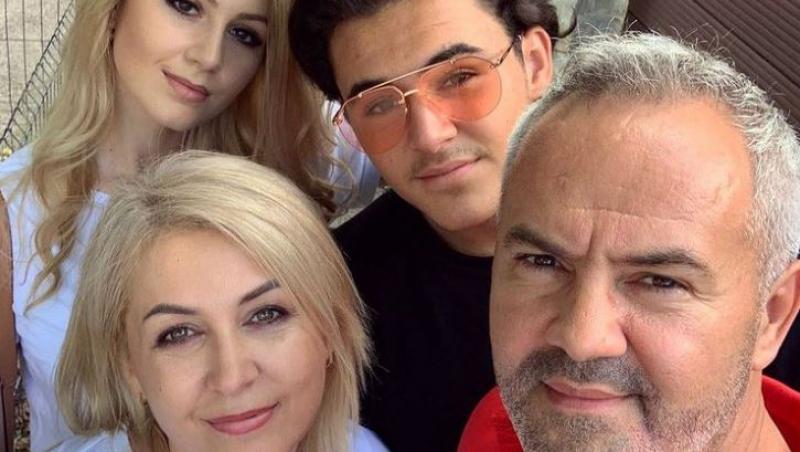 Mario Fresh si familia sa,selfie in timpul unei plimbari