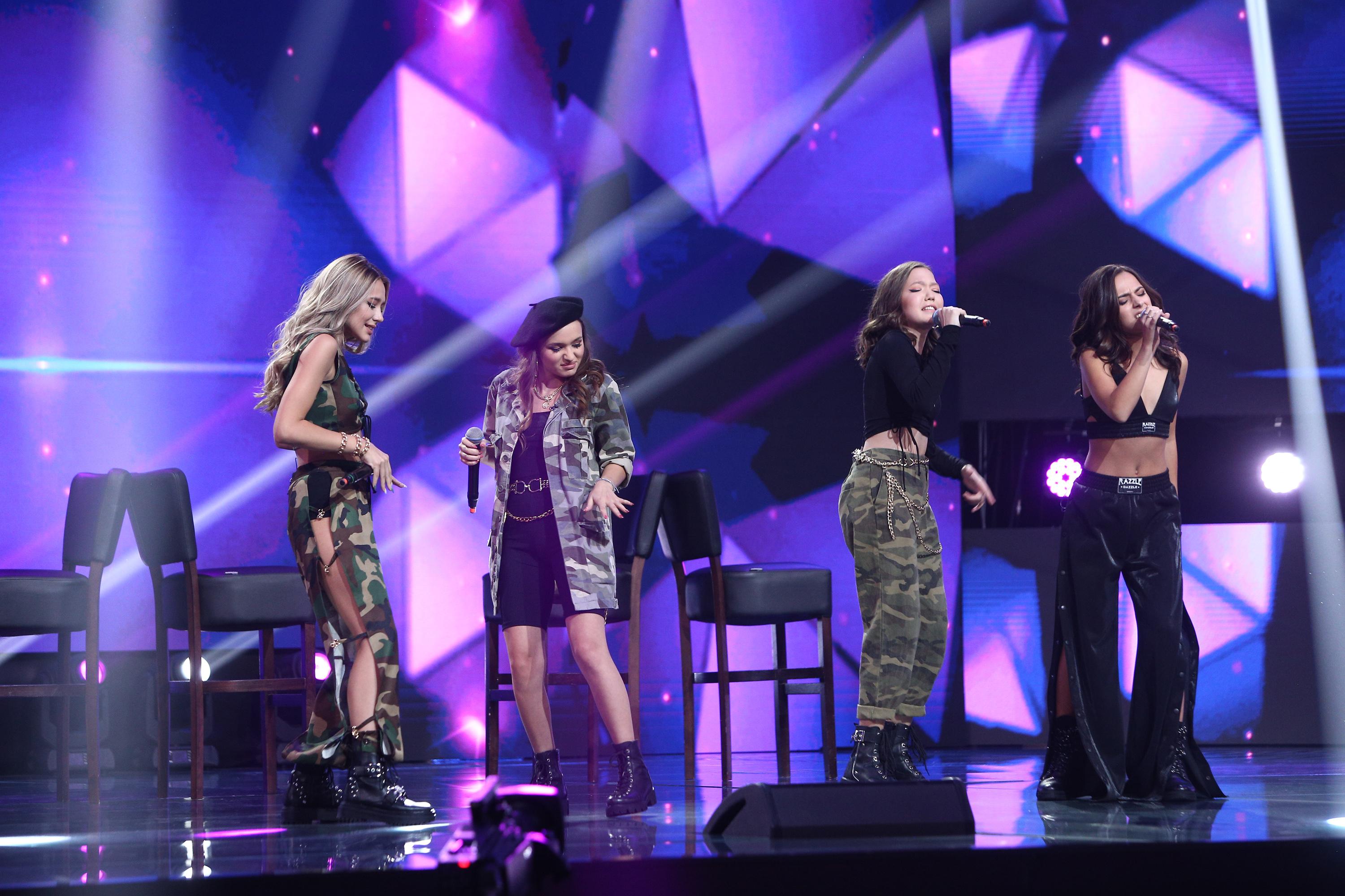 X Factor 2020, Semifinală. Tiny Tigers, semifinalistele lui Florin Ristei, au arătat cât de puternice sunt niște micuțe femei