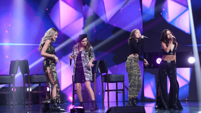 X Factor 2020, Semifinală. Tiny Tigers, semifinalistele lui Florin Ristei, au arătat cât de puternice sunt niște micuțe femei