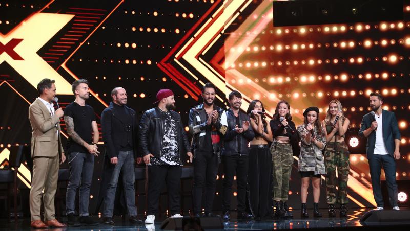 X Factor 2020, Semifinală. Super 4, semifinaliștii lui Florin Ristei, au cântat cu forță și au făcut “show-ul să continue”
