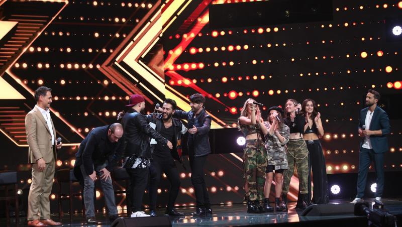 Ștefan Bănică, Loredana, Delia și Florin Ristei și-au ales concurenții pentru finala X Factor Semifinala, lider de audiență!