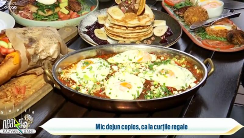 Idei de mic dejun copios ca la curțile regale prezentat de Chef Munti la Neatza cu Răzvan și Dani