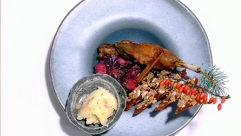 Rețetă bavareză de gâscă cu varză roșie, gătită de Vlăduț la Neatza cu Răzvan și Dani