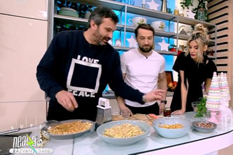 Trei rețete cu paste de casă, gătite de chef Nicolai Tand, la Neatza cu Răzvan și Dani