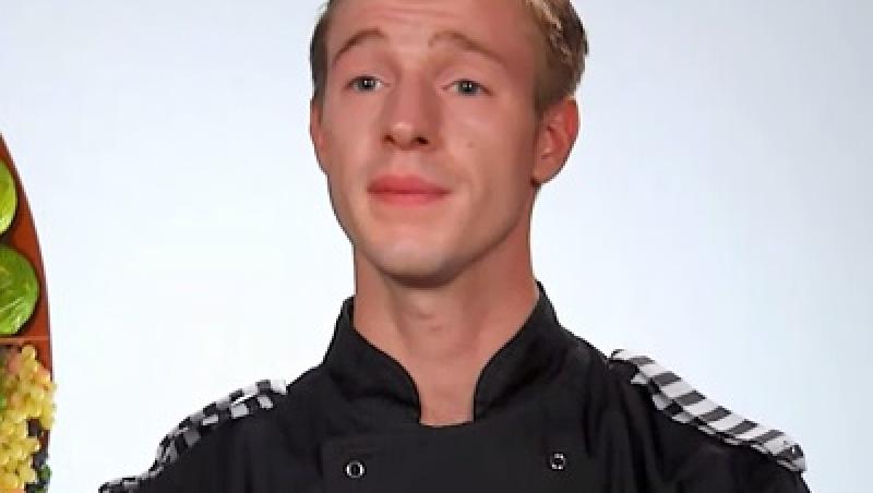Adrian Luca în semifinala „Chefi la cuțite”, sezonul 8