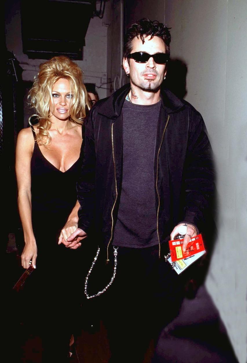 Pamela Anderson și Tommy Lee
