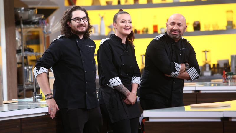 Roxana Blenche în finala emisiunii „Chefi la cuțite” sezonul 8
