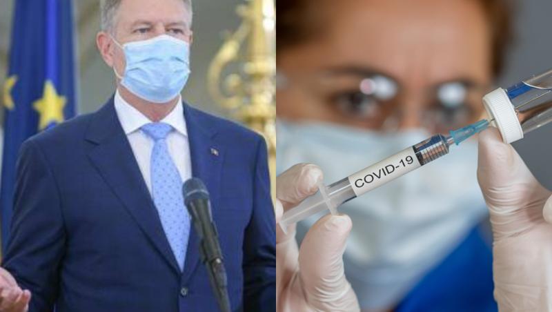 Klaus Iohannis a anunțat când va ajunge în România primul lot de vaccin anticoronavirus