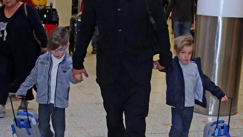 Prima imagine cu cel de-al patrulea copil al lui Ricky Martin. Starul a spus ca își dorește o familie mare alături de soțul lui