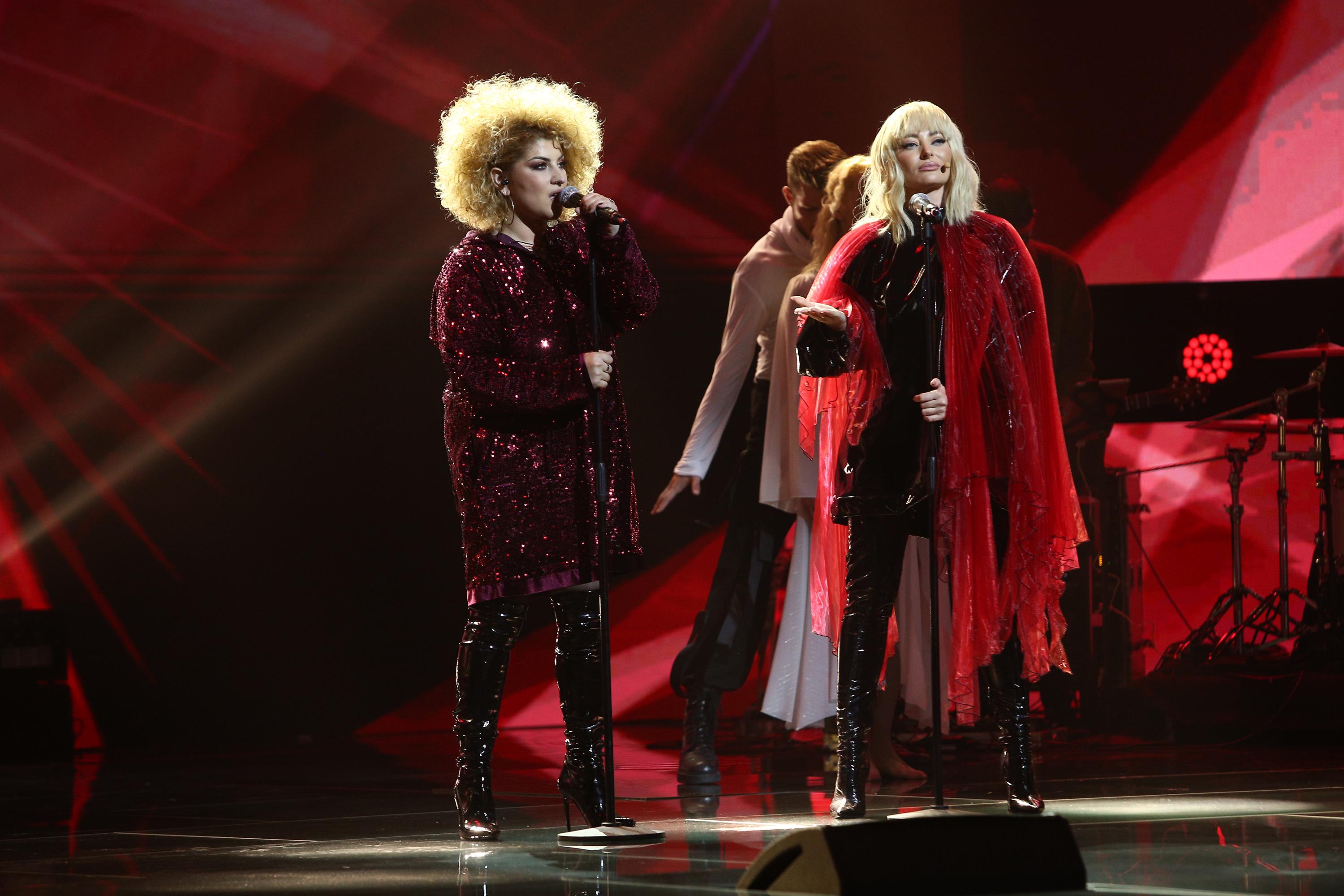 Delia și Sonia Mosca, pe scena X Factor 2020