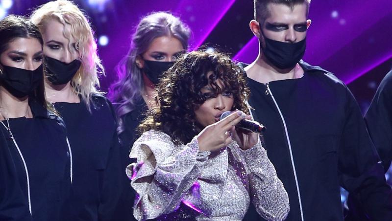 Bella Santiago a avut un moment spectaculos în marea finală X Factor 2020