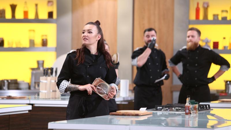 Roxana Blenche și-a folosit amuleta în ediția 39 din sezonul 8 „Chefi la cuțite”
