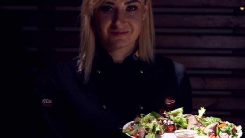 Cum arăta Roxana Blenche de la „Chefi la cuțite” blondă