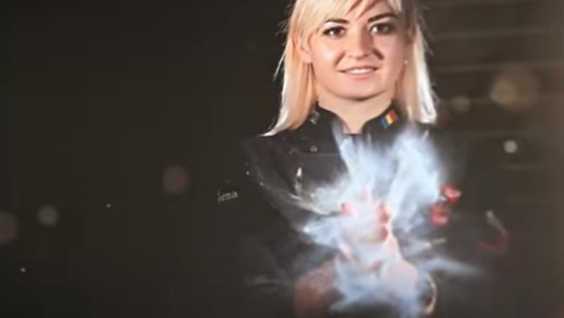 Cum arăta Roxana Blenche de la „Chefi la cuțite” blondă