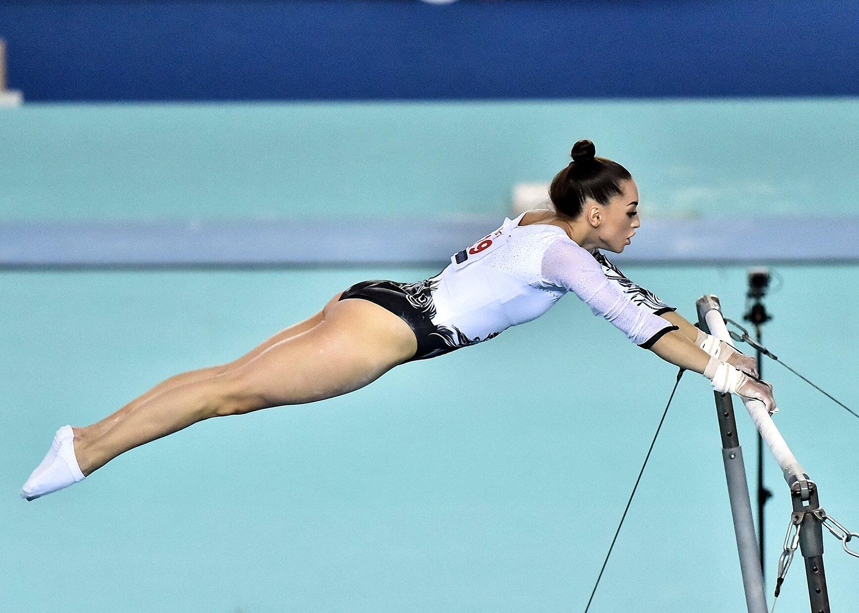 Larisa Iordache, la Campionatul european de Gimnastică