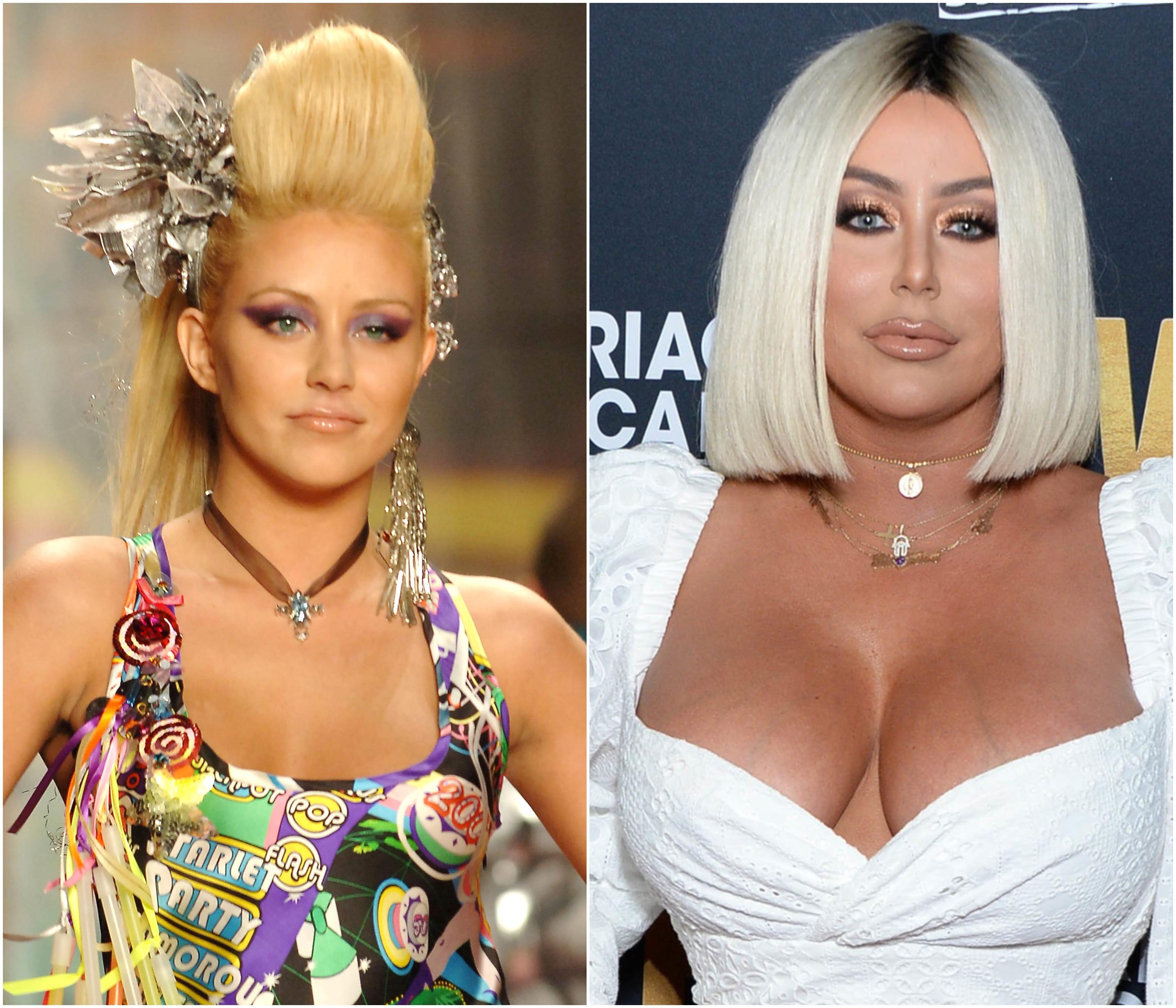 Aubrey O’Day și-a schimbat look-ul radical în doar câțiva ani