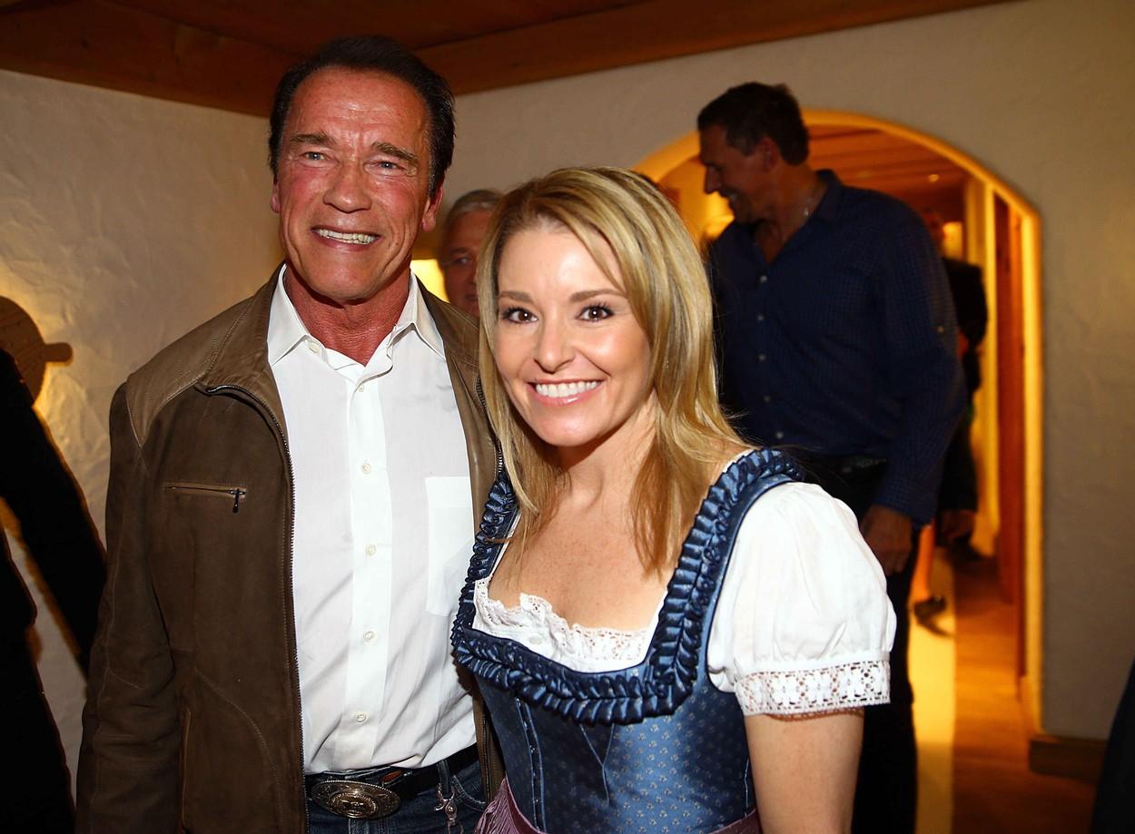 Arnold Schwarzenegger și Heather Milligan