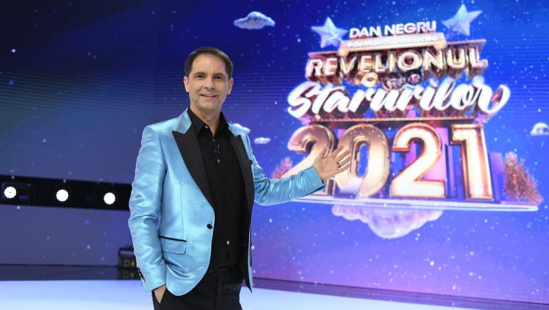 Dan Negru #deMascăDistracția la Revelionul Starurilor 2021 – cel mai lung program de Revelion din istoria televiziunii din România