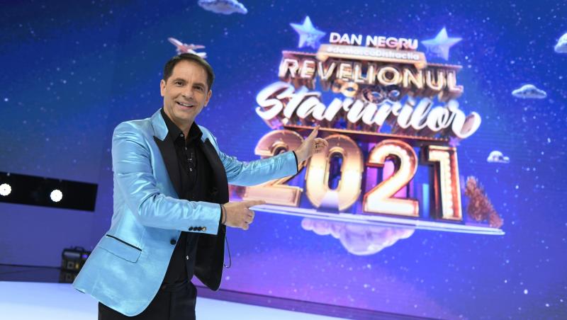 Dan Negru #deMascăDistracția la Revelionul Starurilor 2021 – cel mai lung program de Revelion din istoria televiziunii din România
