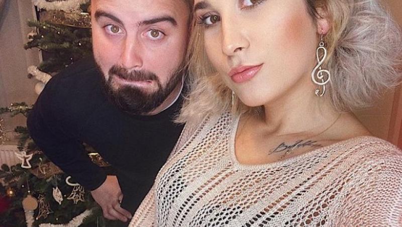 Adda și Cătălin Rizea au făcut un selfie împreună, de sărbători, pentru pagina de Instagram a artistei