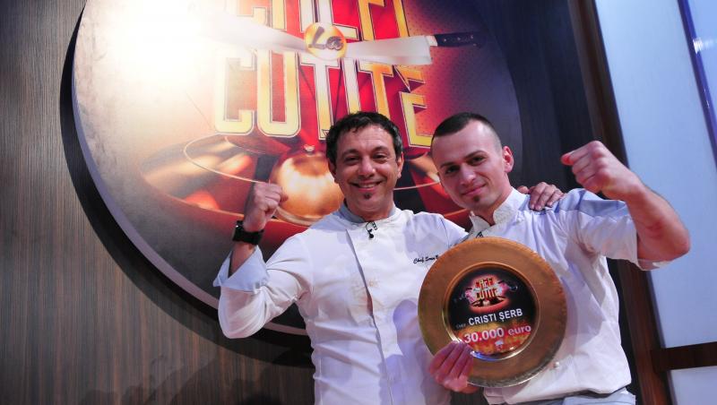 Cristi Șerb a câștigat primul sezon Chefi la cuțite