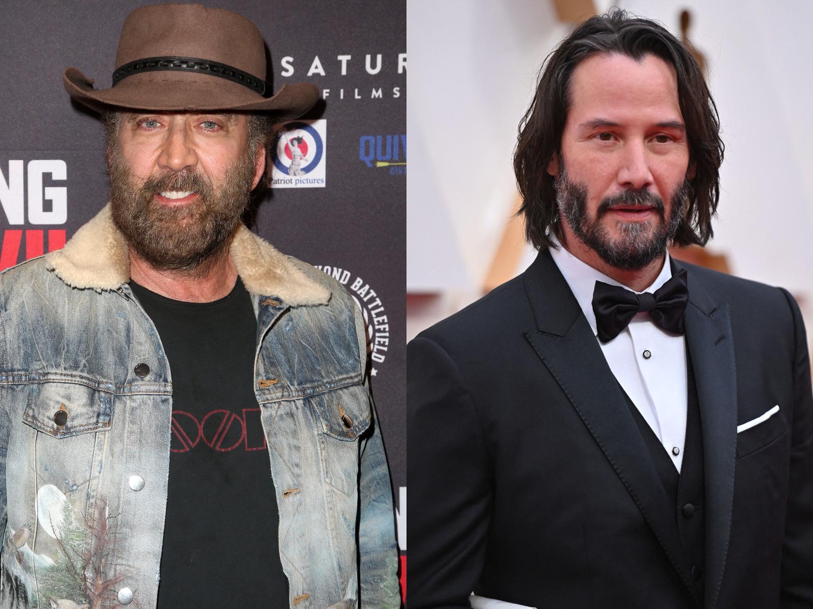 Colaj cu Keanu Reeves și Nicolas Cage