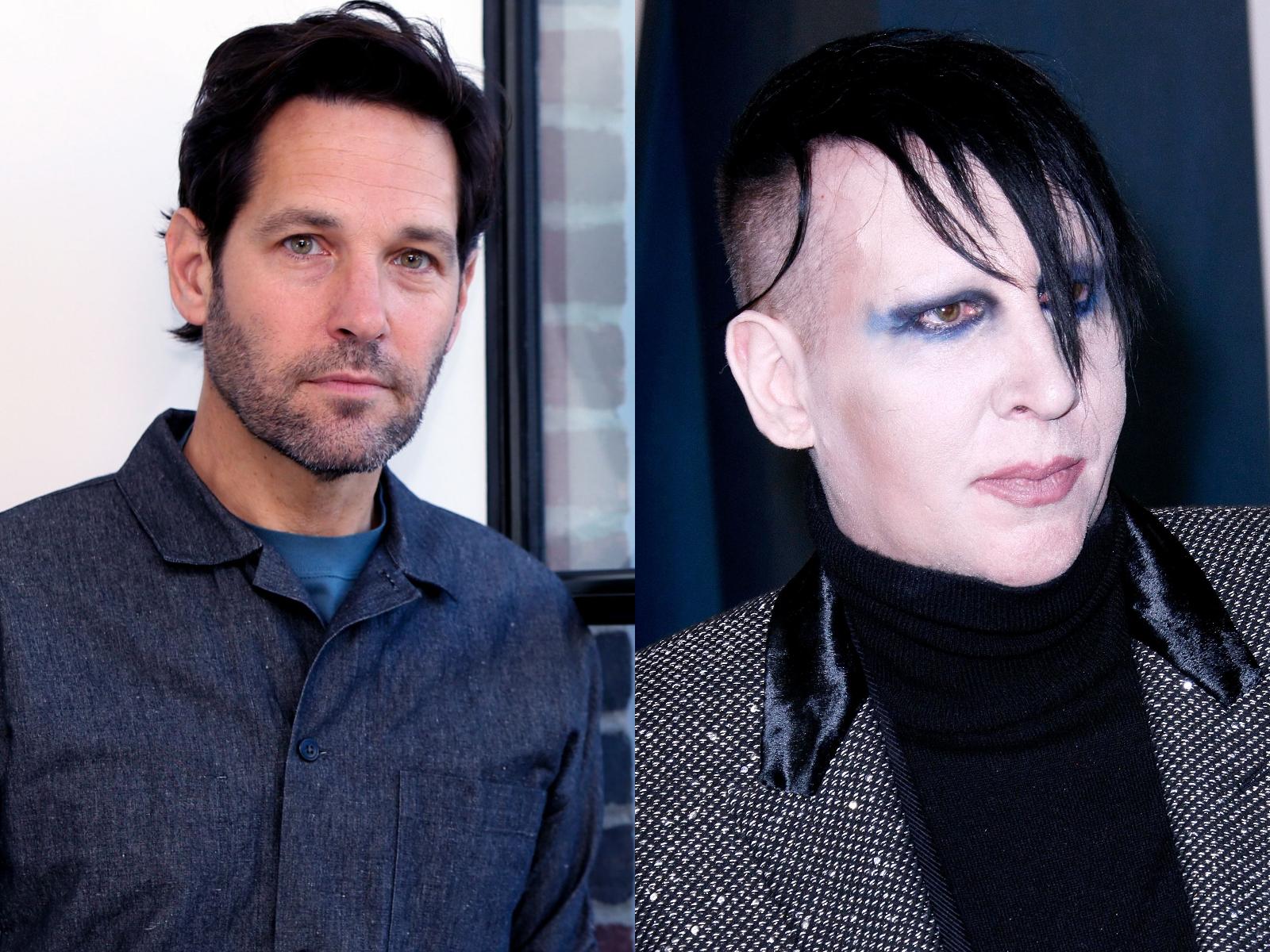 Paul Rudd și Marilyn Manson