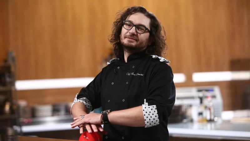 Florin Dumitrescu a folosit o amuletă în ediția 41 din sezonul 8 „Chefi la cuțite”