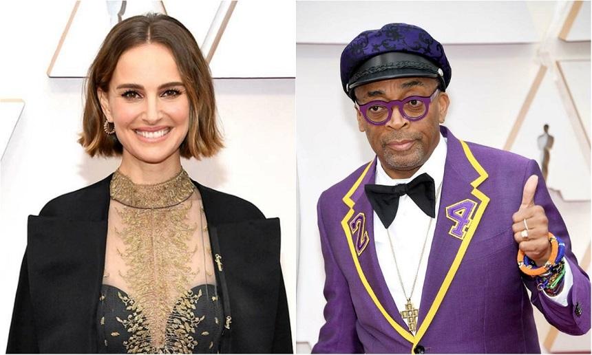 Stilul Oscar 2020 - Actriţa Natalie Portman a purtat numele unor regizoare. Cineastul Spike Lee l-a omagiat pe Kobe Bryant