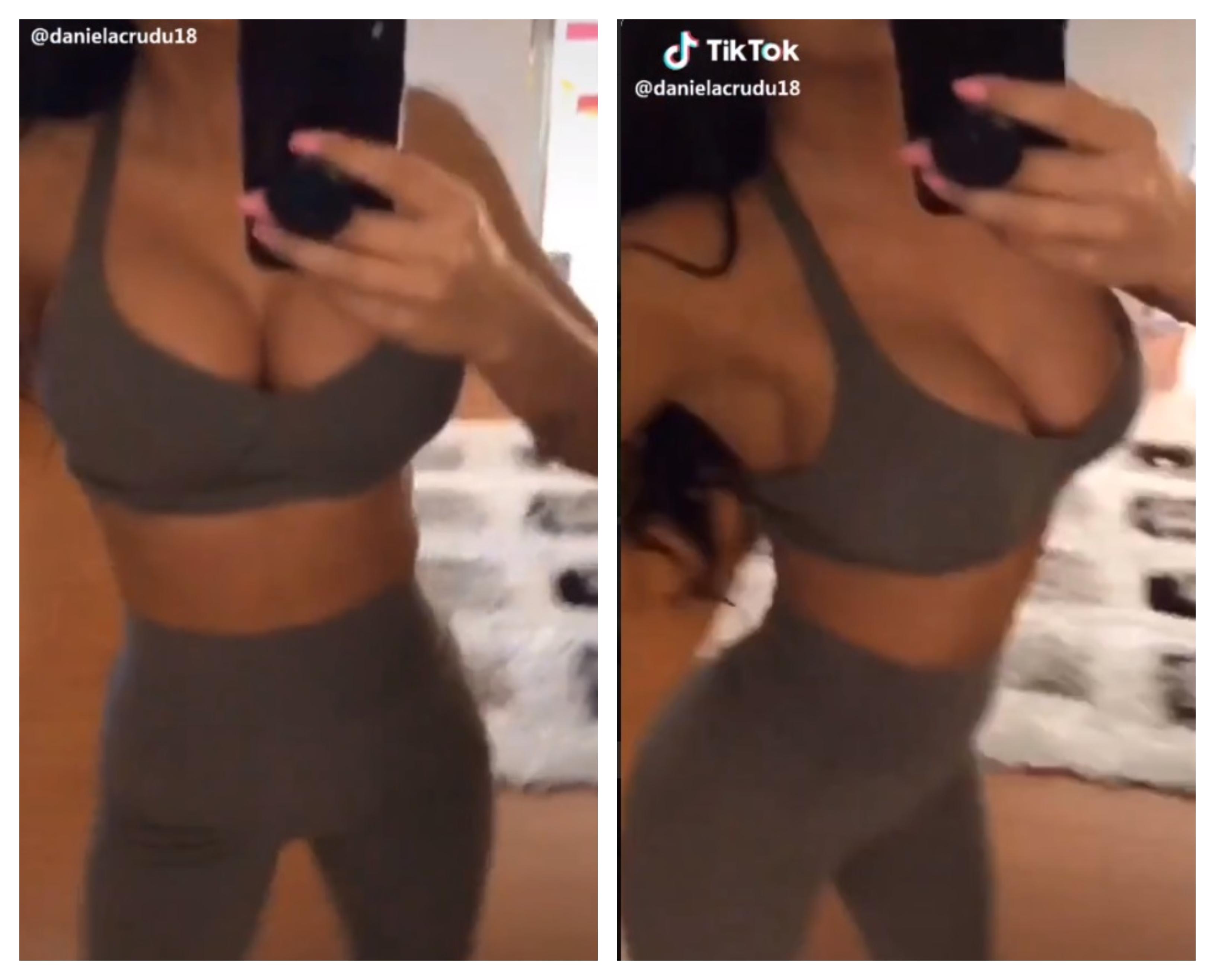 Ce a publicat Daniela Crudu pe internet, &icirc;nainte de a fi bătută de iubit! Imagini incendiare pe TikTok! VIDEO