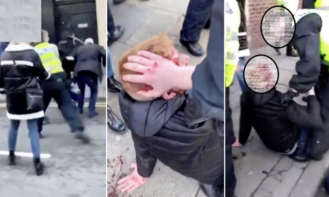 Atenție, imagini cu puternic impact emoțional! Copil bătut cu bestialitate de un polițist