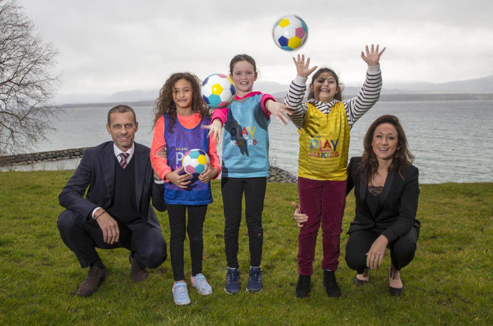 &rdquo;Playmakers&rdquo;, proiect lansat de UEFA şi Disney pentru dezvoltarea fotbalului feminin