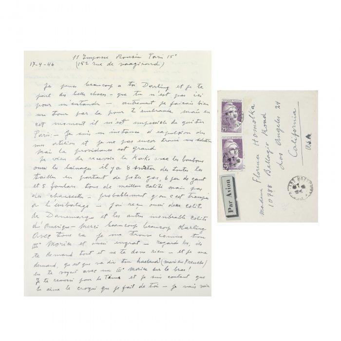 Corespondenţa de dragoste Br&acirc;ncuşi-Florence Meyer, precum şi alte h&acirc;rtii importante din colecţia unui muzeograf, &icirc;n licitaţie