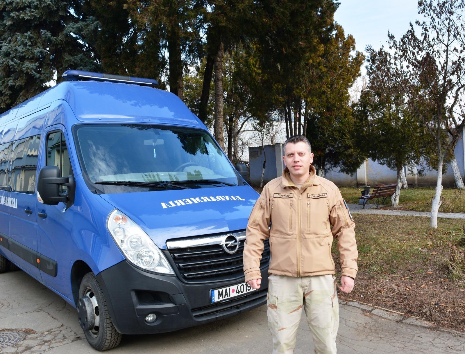 Un jandarm clujean a fost decorat de Armata SUA pentru activitatea sa din Afganistan