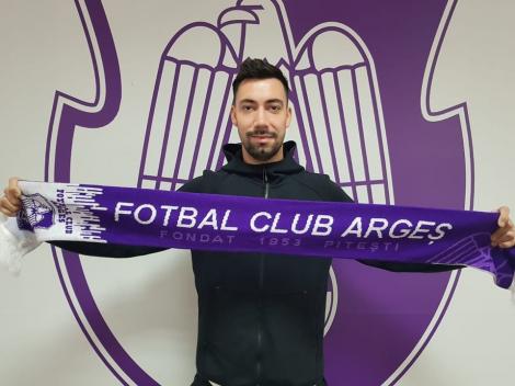 FC Argeş l-a transferat pe fundaşul Mihai Leca