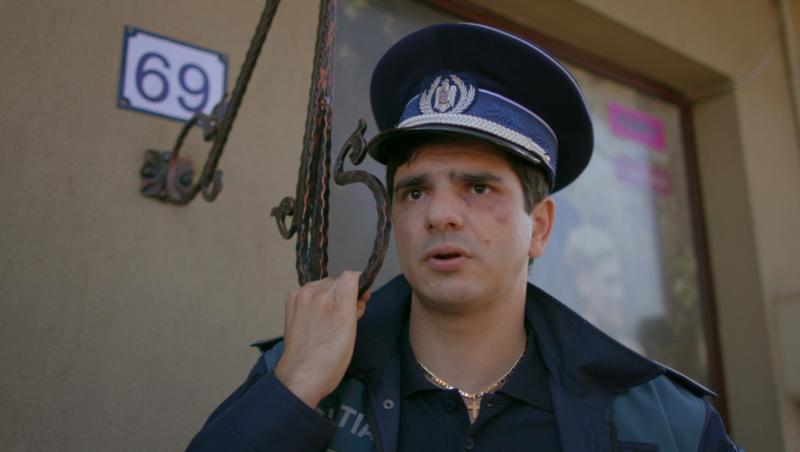 Alex Bogdan a fost polițist pentru o zi, în Centrul Vechi