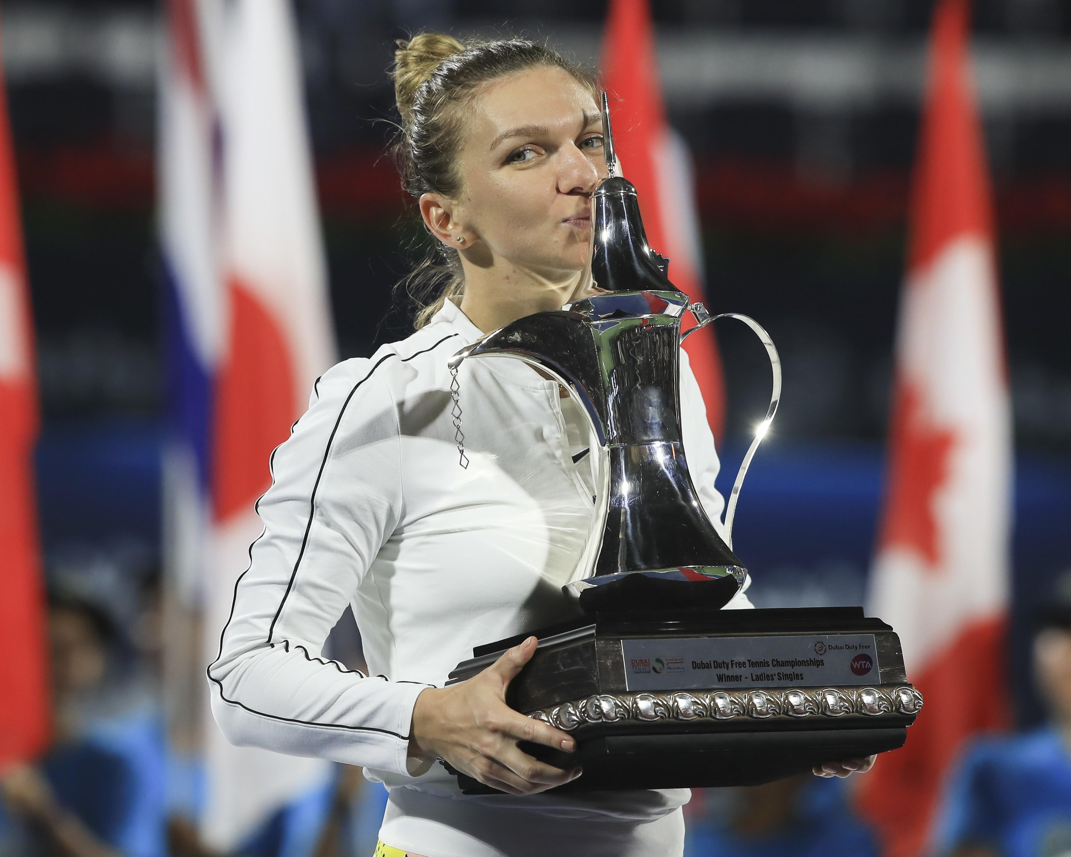 Primele declarații ale Simonei Halep, după c&acirc;știgarea turneului de la Dubai: &bdquo;Este un moment special&rdquo;