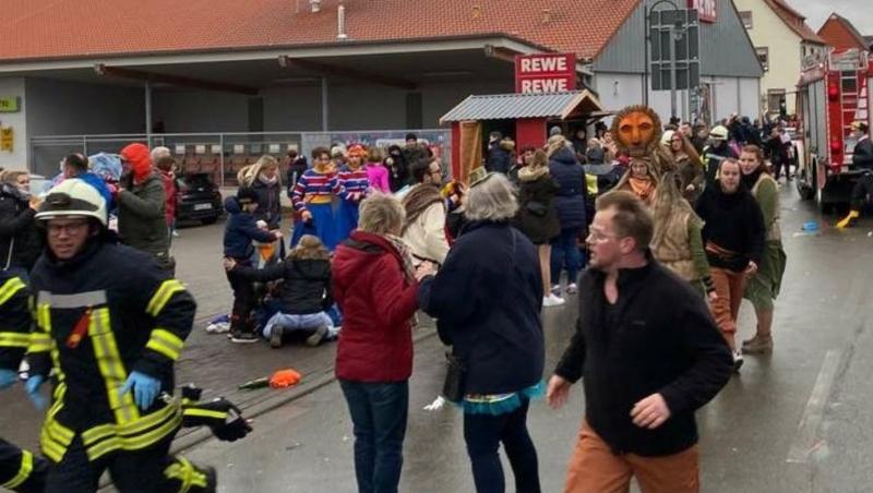 Atac sângeros la un carnaval din Germania
