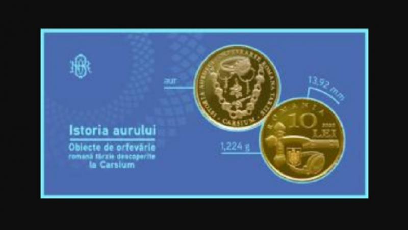 Banca Națională a României introduce o nouă monedă în circuitul numismatic