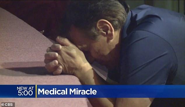 S-a vindecat de tumoare pe creier, &icirc;n mod miraculos, după ce preotul &icirc;mpreună cu toți enoriașii s-au rugat pentru el