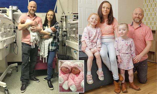 O șansă la 32 de milioane. O femeie a născut fetițe gemene de Valentine's Day, la cinci ani după ce a adus pe lume prima pereche: &rdquo;Nu ne vine să credem. E un miracol!&rdquo;