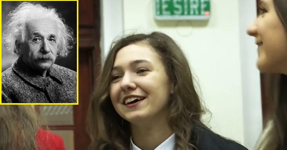 Aproape &icirc;l ajung pe Einstein! Patru eleve din Galați, mai deștepte dec&acirc;t 98% din populația lumii! Ce detaliu i-a uimit pe profesori