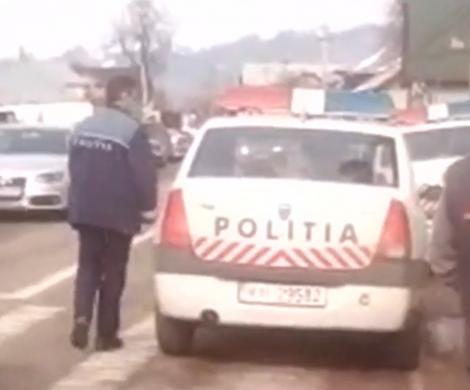 Scandal cu împușcături la o școală din Suceava! Un părinte a atacat polițiștii