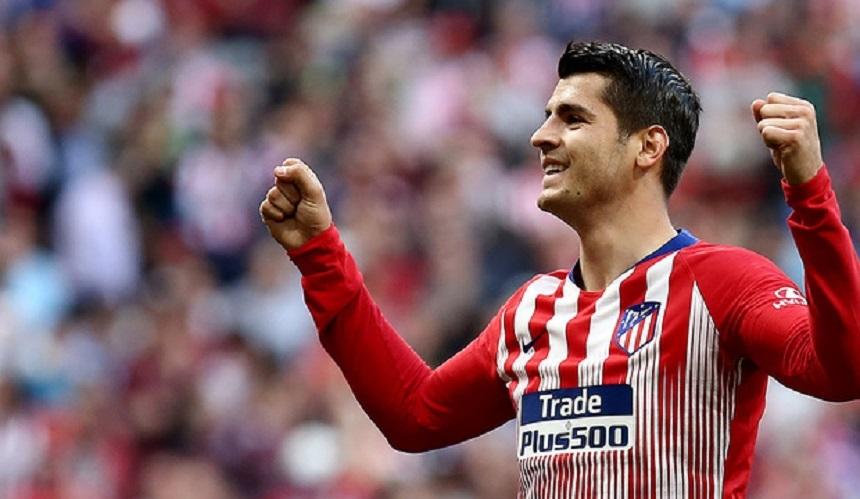 Alvaro Morata (Atletico Madrid) a suferit o leziune musculară la piciorul drept &icirc;n meciul cu Real Madrid